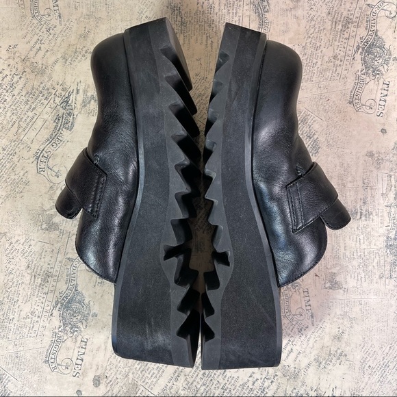 American Eagle Bandstand 90s slip in platform shoes - Picture 12 of 13